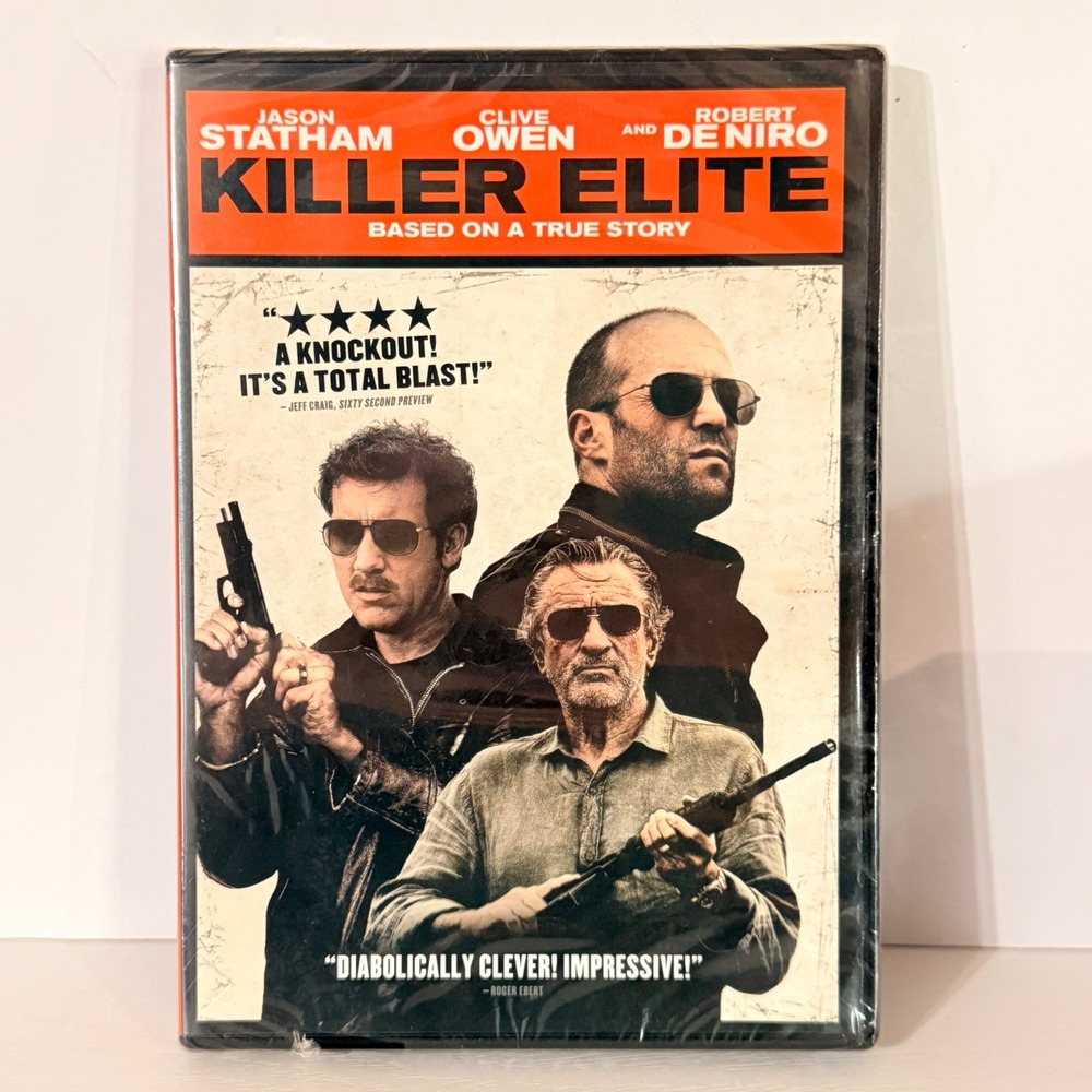 Killer Elite DVD Jason Statham Clive Owen Robert De Niro Action Movie New Sealed